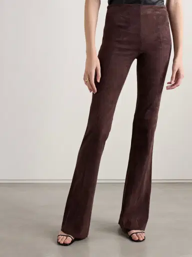 STOULS Gégé Suede Flared Pants | Thumbnail 3