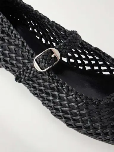 Le Monde Béryl Mary Jane Knotted Leather Ballet Flats | Thumbnail 5 Le Monde Béryl Mary Jane Knotted Leather Ballet Flats | Thumbnail 5