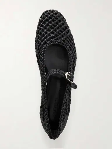 Le Monde Béryl Mary Jane Knotted Leather Ballet Flats | Thumbnail 6 Le Monde Béryl Mary Jane Knotted Leather Ballet Flats | Thumbnail 6