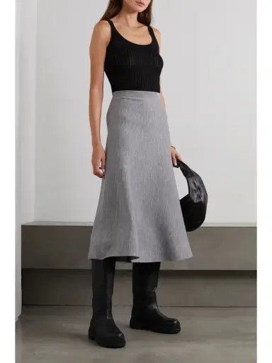 Gabriela Hearst Nevin Pointelle-knit Cashmere And Silk-blend Tank | Thumbnail 2