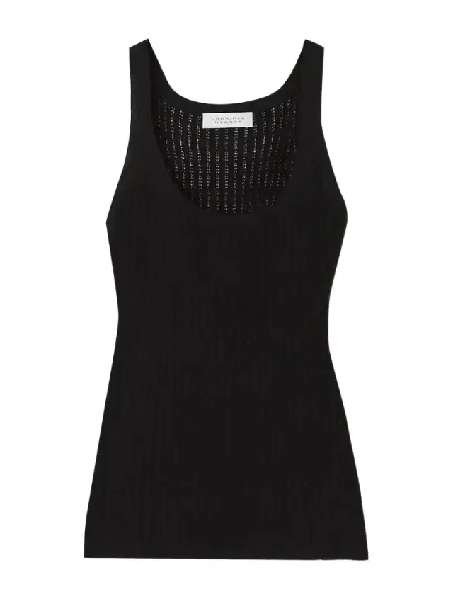 Nevin Pointelle-knit Cashmere And Silk-blend Tank