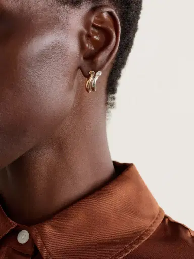 L’Atelier Nawbar 18-karat Gold Diamond Single Earring | Thumbnail 2