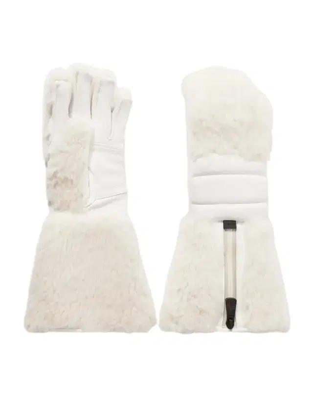 Shearling And Suede Ski Gloves Shearling And Suede Ski Gloves