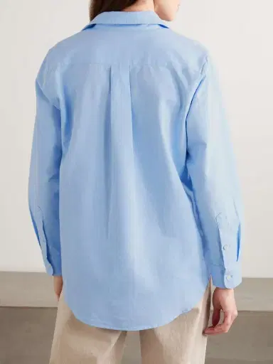 Mother The Bestie Embroidered Cotton Shirt | Thumbnail 4