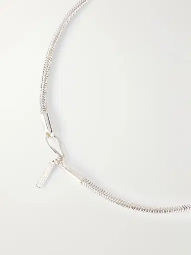 Sophie Buhai Serpent Chain Silver-tone Necklace | Thumbnail 3 Sophie Buhai Serpent Chain Silver-tone Necklace | Thumbnail 3