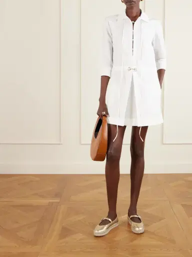 Gianvito Rossi Elda Metallic Leather Espadrille Mary Jane Flats | Thumbnail 3 Gianvito Rossi Elda Metallic Leather Espadrille Mary Jane Flats | Thumbnail 3