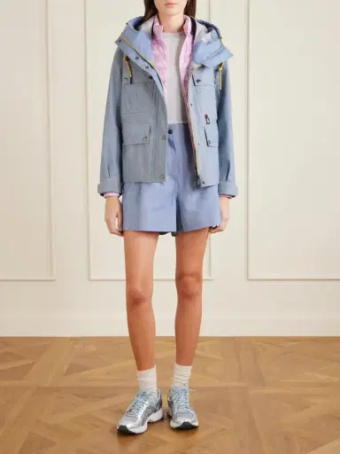 Moncler Grenoble Beziers Padded Denim Jacket | Thumbnail 2