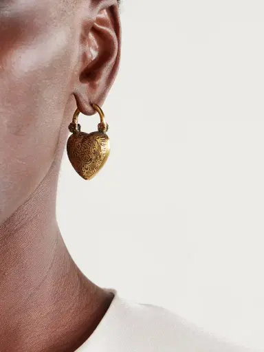 Chloé Laiton Gold-tone Earrings | Thumbnail 2