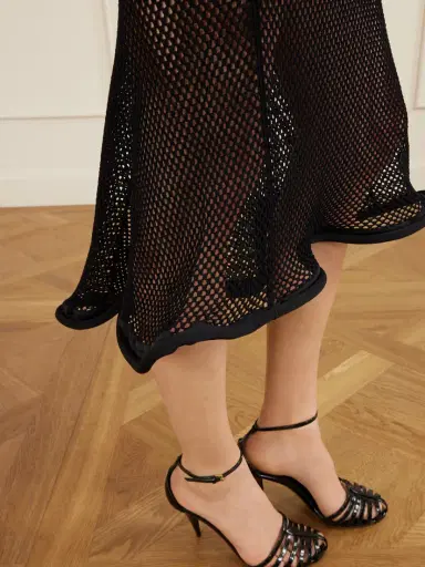 Givenchy Ruffled Mesh Midi Skirt | Thumbnail 5 Givenchy Ruffled Mesh Midi Skirt | Thumbnail 5