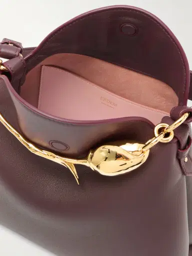 Erdem Bloom Large Embellished Textured-leather Shoulder Bag | Thumbnail 5 Erdem Bloom Large Embellished Textured-leather Shoulder Bag | Thumbnail 5