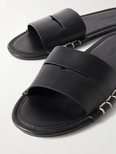 JW Anderson Loafer Leather Slides | Thumbnail 4 JW Anderson Loafer Leather Slides | Thumbnail 4