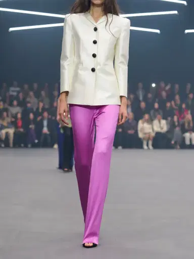Valentino Garavani Silk-blend Duchesse Straight-leg Pants | Thumbnail 6 Valentino Garavani Silk-blend Duchesse Straight-leg Pants | Thumbnail 6