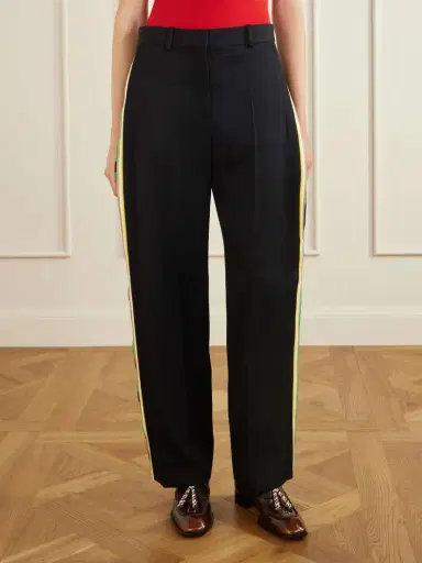 Loewe Striped Wool Straight-leg Pants | Thumbnail 3 Loewe Striped Wool Straight-leg Pants | Thumbnail 3