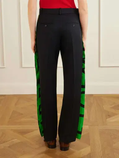Loewe Striped Wool Straight-leg Pants | Thumbnail 4 Loewe Striped Wool Straight-leg Pants | Thumbnail 4