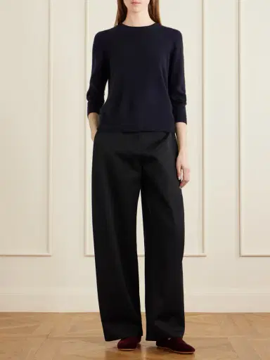The Row Ponti Velvet Flats | Thumbnail 4