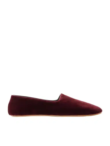 The Row Ponti Velvet Flats | Thumbnail 1