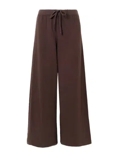 ÉTERNE Wide-leg Cotton-jersey Sweatpants | Thumbnail 1