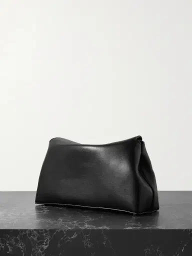 TOTEME T-lock Leather Clutch | Thumbnail 3