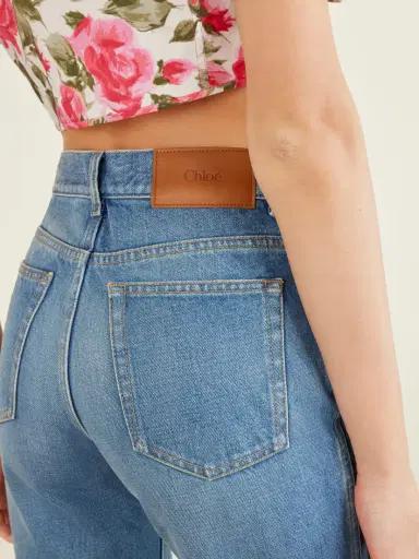 Chloé Slim-leg Denim Pants | Thumbnail 4 Chloé Slim-leg Denim Pants | Thumbnail 4