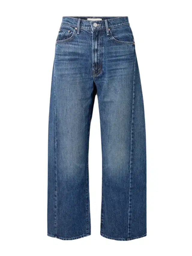 Mother The Half Pipe Ankle High-rise Barrel-leg Jeans