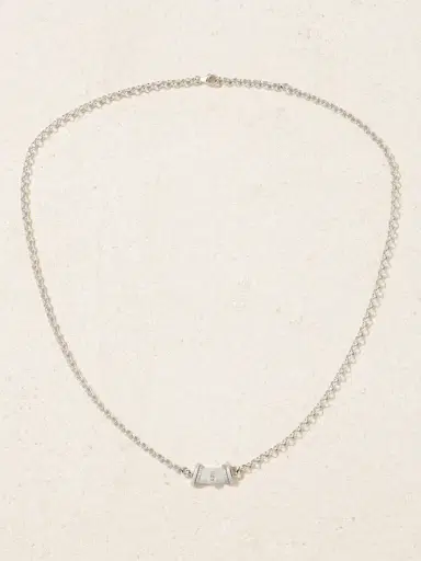 L’Atelier Nawbar Warrior Princess 18-karat White Gold Diamond Necklace | Thumbnail 4 L’Atelier Nawbar Warrior Princess 18-karat White Gold Diamond Necklace | Thumbnail 4