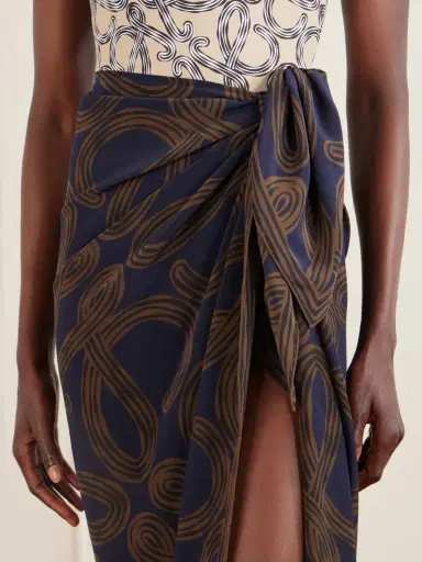 Loewe + Paula's Ibiza Printed Silk Scarf | Thumbnail 5