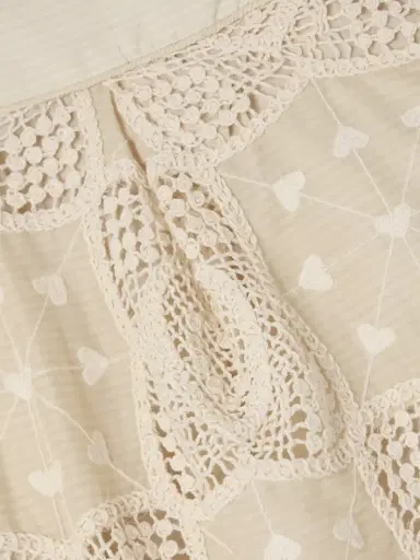 Zimmermann Wanderlust Crocheted Embroidered Cotton-blend Shorts | Thumbnail 5 Zimmermann Wanderlust Crocheted Embroidered Cotton-blend Shorts | Thumbnail 5