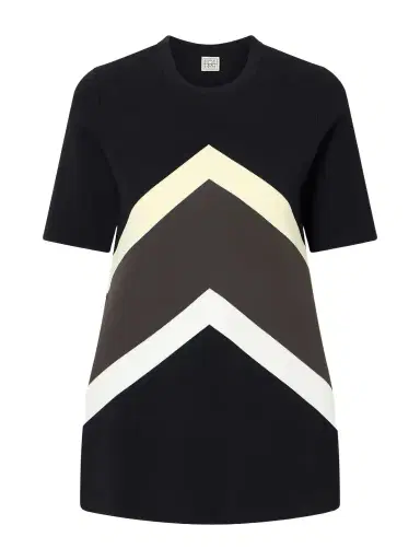 TOTEME Striped Jersey T-shirt | Thumbnail 1