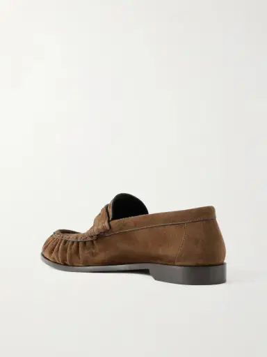 Saint Laurent Le Loafer Suede Loafers | Thumbnail 3
