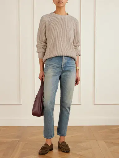 Saint Laurent Le Loafer Suede Loafers | Thumbnail 4