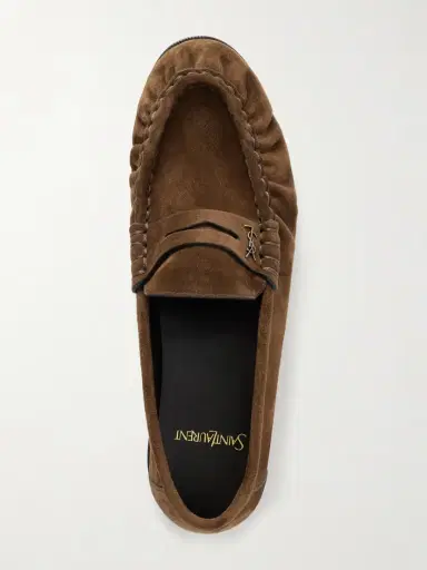 Saint Laurent Le Loafer Suede Loafers | Thumbnail 6