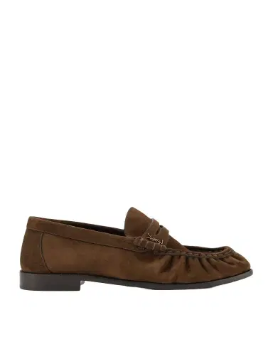 Saint Laurent Le Loafer Suede Loafers | Thumbnail 1