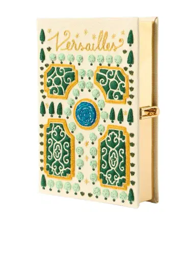Olympia Le-Tan Versailles Appliquéd Embroidered Canvas Clutch | Thumbnail 1 Olympia Le-Tan Versailles Appliquéd Embroidered Canvas Clutch | Thumbnail 1