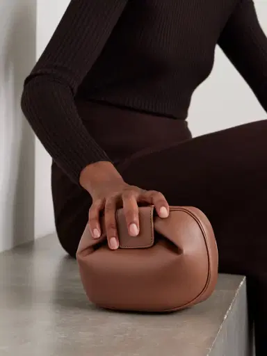 Gabriela Hearst Soft Demi Leather Clutch | Thumbnail 2