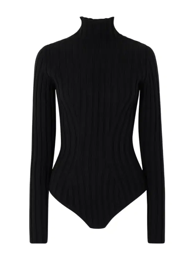 Alaïa Ribbed Wool Turtleneck Bodysuit