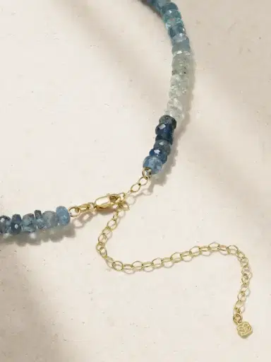 Sydney Evan 14-karat Gold And Diamond Beaded Choker | Thumbnail 3