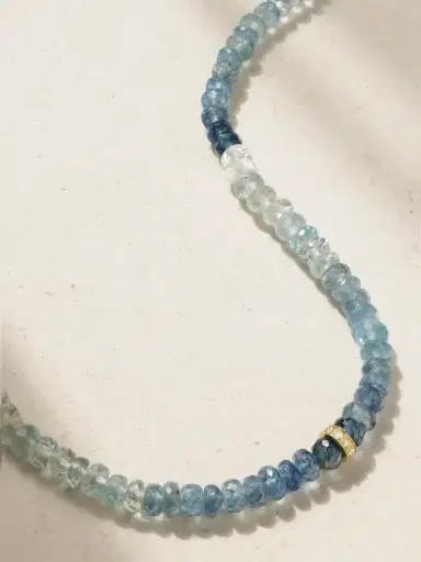 Sydney Evan 14-karat Gold And Diamond Beaded Choker | Thumbnail 1