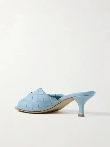 Bottega Veneta Blink Twisted Intrecciato Leather Mules | Thumbnail 3 Bottega Veneta Blink Twisted Intrecciato Leather Mules | Thumbnail 3