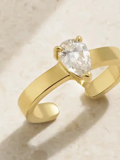 Anita Ko 18-karat Gold Diamond Ear Cuff | Thumbnail 3
