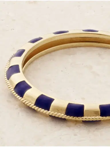 Yvonne Léon Nano Alliance 9-karat Gold And Enamel Ring | Thumbnail 4 Yvonne Léon Nano Alliance 9-karat Gold And Enamel Ring | Thumbnail 4