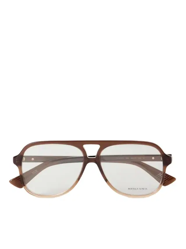 Ribbon Aviator-style Acetate Optical Glasses