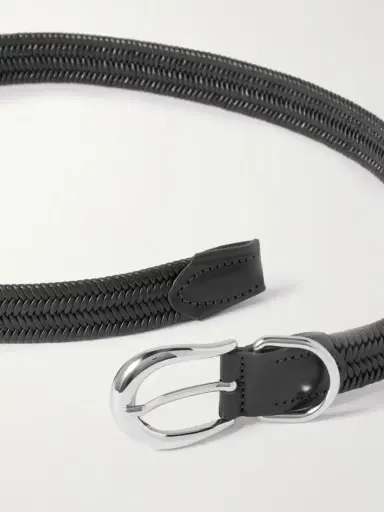 Déhanche Hollyhock Braided Leather Belt | Thumbnail 3