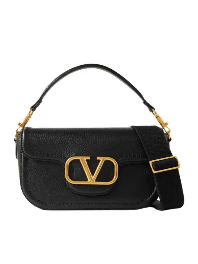 Vlogo Embellished Textured-leather Shoulder Bag