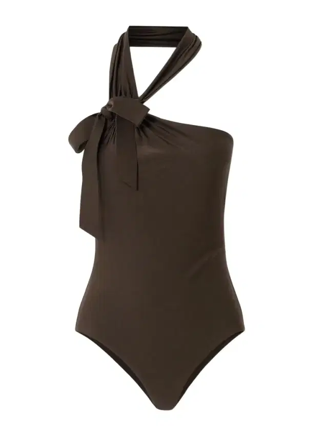 Awaken Bow-detailed Halterneck Swimsuit