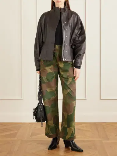RRL Camouflage-print Cotton Wide-leg Pants | Thumbnail 2