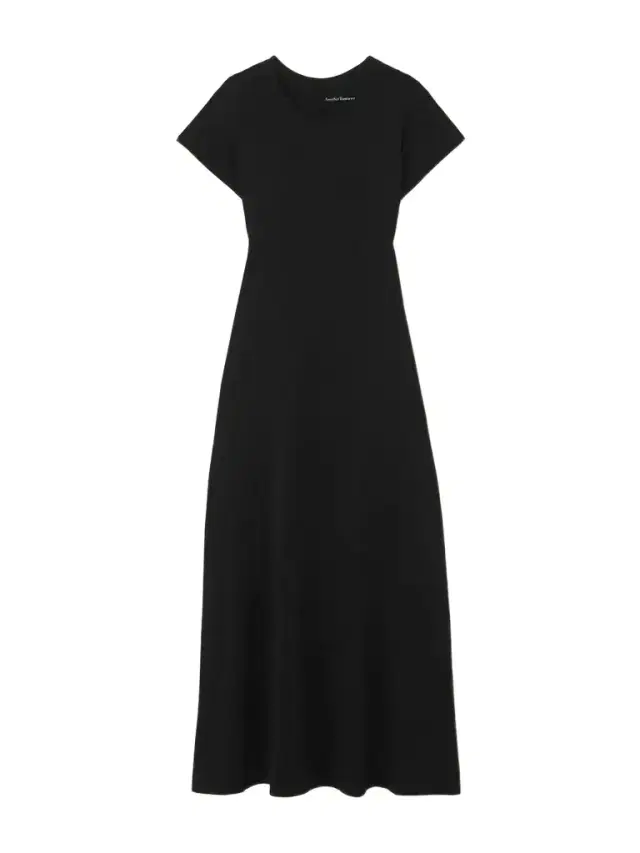 Another Tomorrow + Net Sustain Fitted Tee Organic Cotton And Tencel Lyocell-blend Jersey Midi Dress