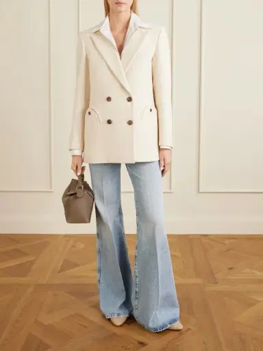 Blazé Milano Missy Everynight Cotton-blend Tweed Blazer | Thumbnail 2 Blazé Milano Missy Everynight Cotton-blend Tweed Blazer | Thumbnail 2