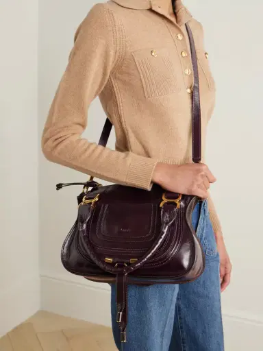 Chloé Marcie Leather Tote | Thumbnail 2 Chloé Marcie Leather Tote | Thumbnail 2