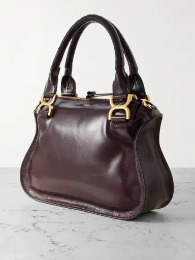 Chloé Marcie Leather Tote | Thumbnail 3 Chloé Marcie Leather Tote | Thumbnail 3