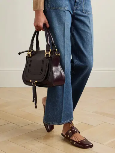 Chloé Marcie Leather Tote | Thumbnail 6 Chloé Marcie Leather Tote | Thumbnail 6